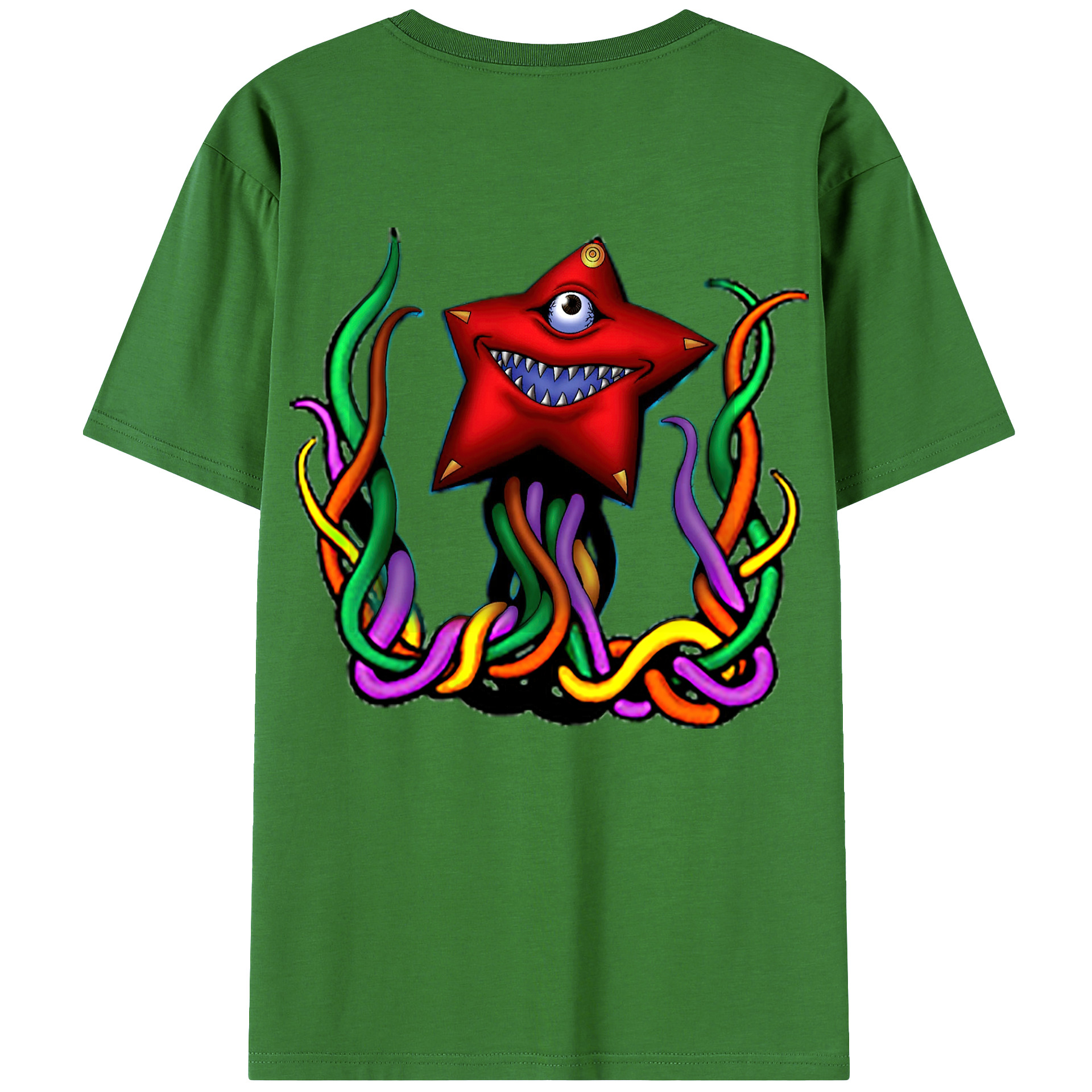 （画像用） 遊☆戯☆王 Yu-Gi-Oh! レディース半袖Tシャツ(バックプリント)
